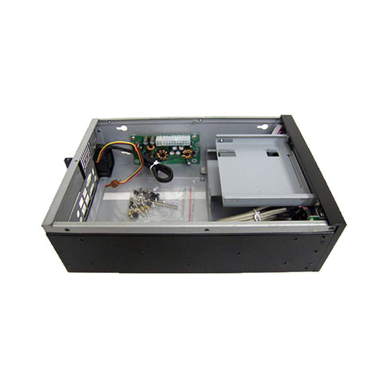6u Rackmount Server Chassis Design Μαύρο Βιομηχανικό Ηλεκτρονικό 19 ιντσών 3u Υποσκευή Η/Υ