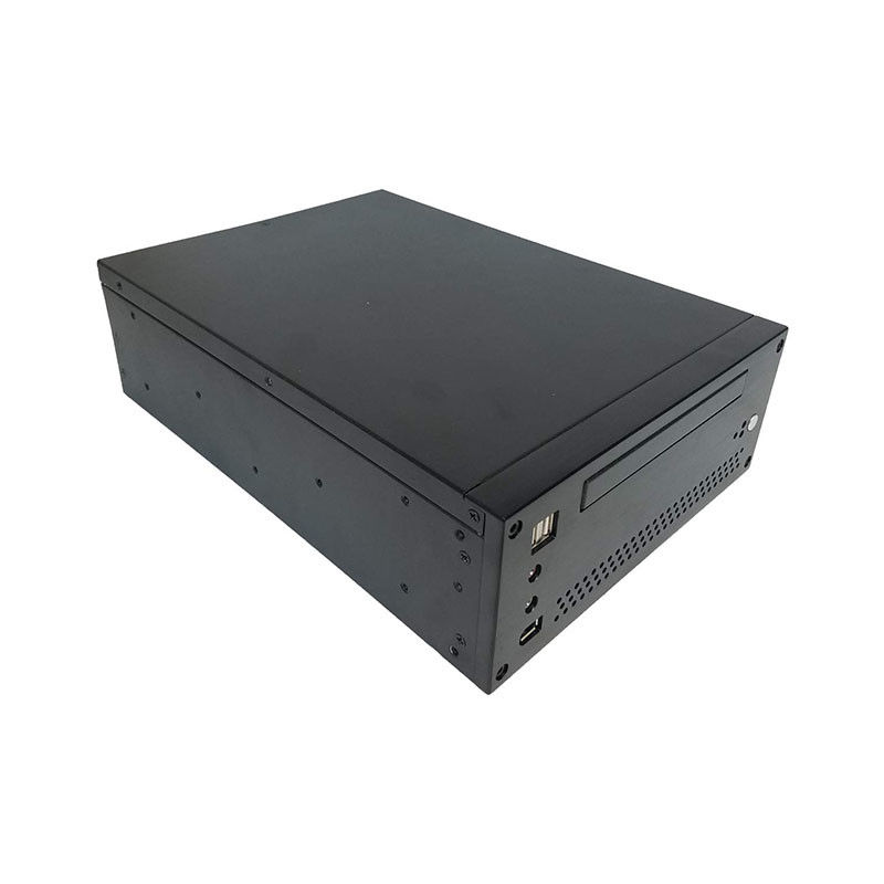 6u Rackmount Server Chassis Design Μαύρο Βιομηχανικό Ηλεκτρονικό 19 ιντσών 3u Υποσκευή Η/Υ