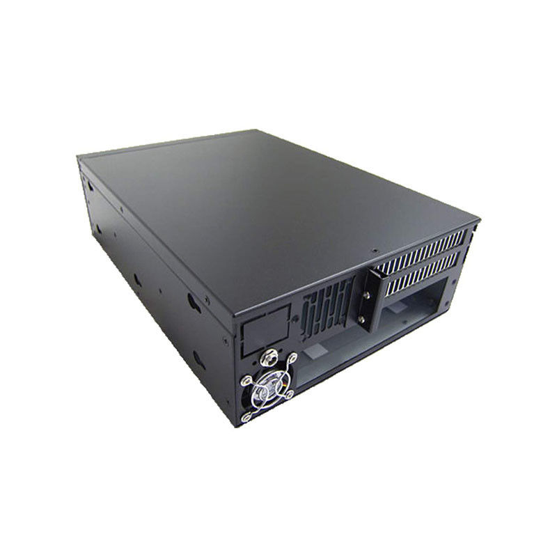 6u Rackmount Server Chassis Design Μαύρο Βιομηχανικό Ηλεκτρονικό 19 ιντσών 3u Υποσκευή Η/Υ