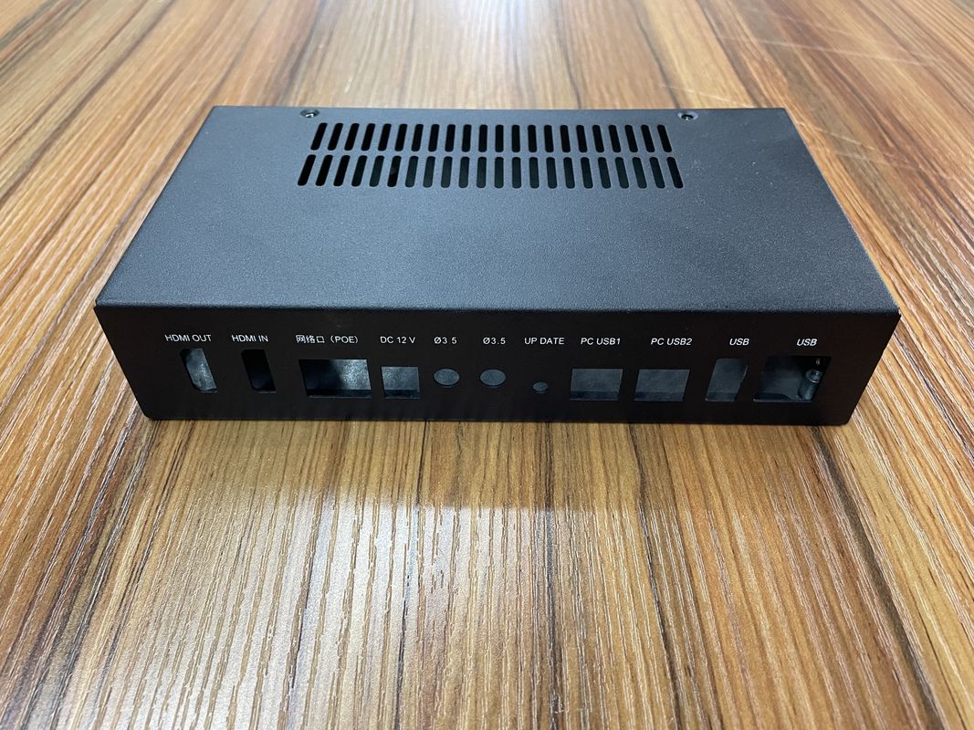 Σύντομο 3U Rackmount IPC Τάση βάσης σιδήρου αλουμινίου 4 U 3u Rackmount Case