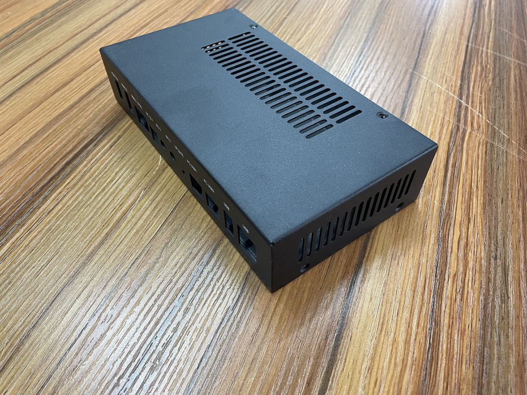 Σύντομο 3U Rackmount IPC Τάση βάσης σιδήρου αλουμινίου 4 U 3u Rackmount Case
