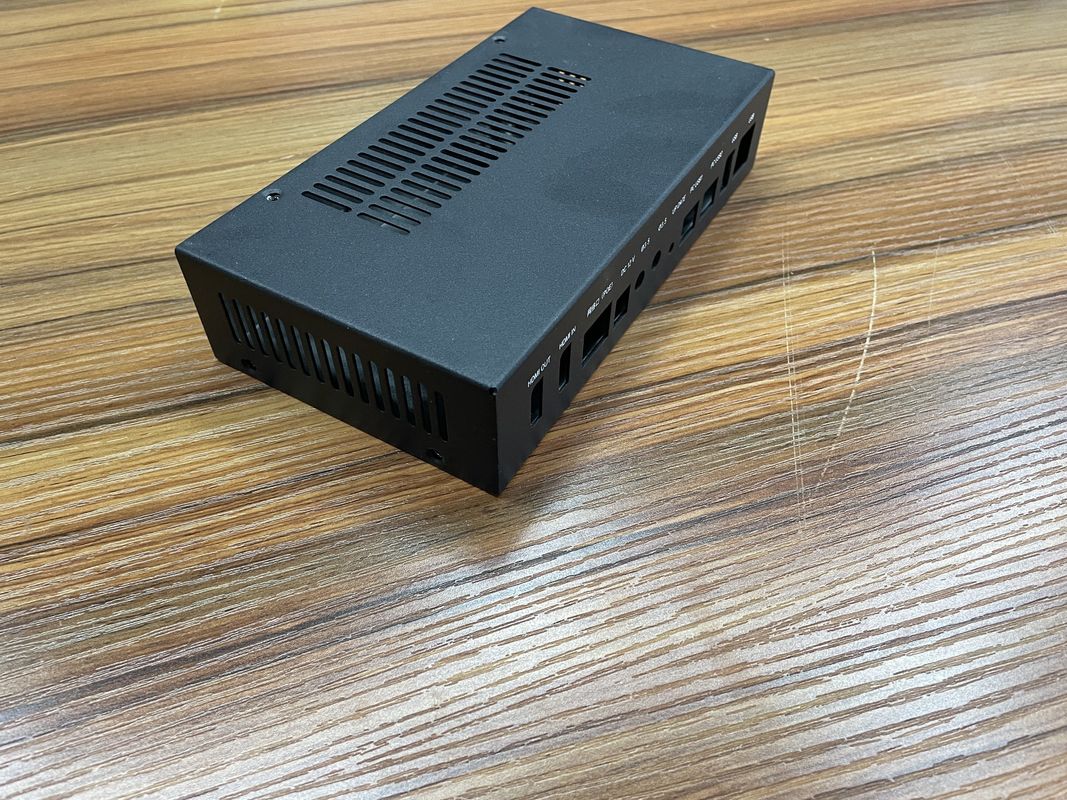 Σύντομο 3U Rackmount IPC Τάση βάσης σιδήρου αλουμινίου 4 U 3u Rackmount Case