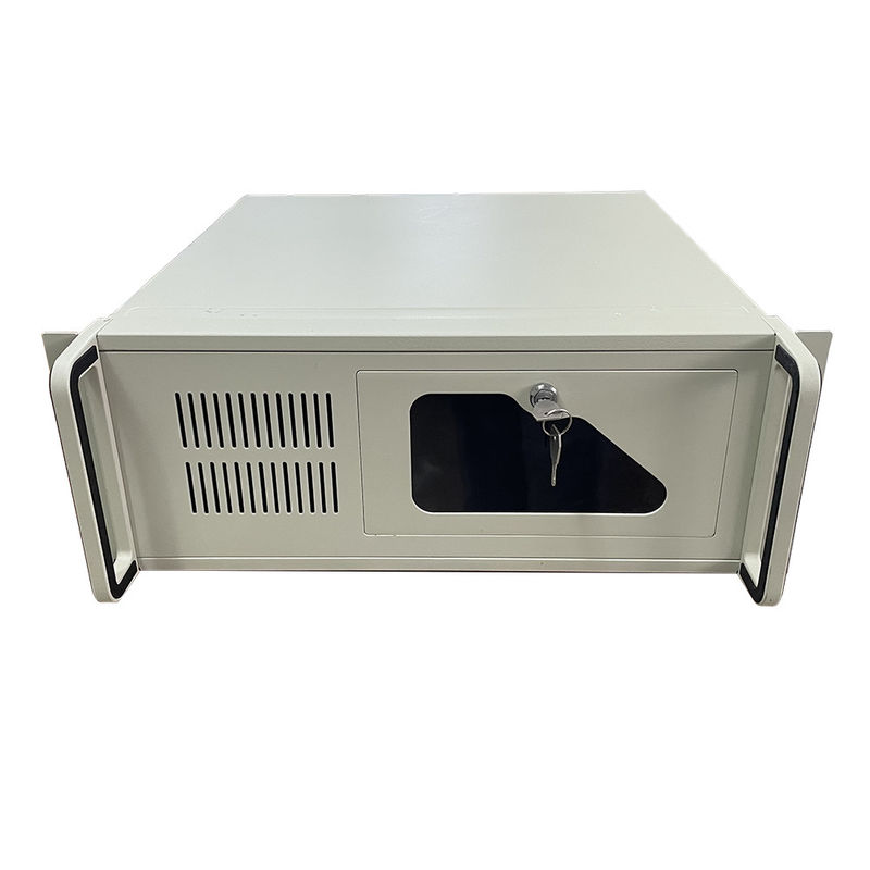10 ιντσών Server Chassis Design Cabinet Βαθιά τραβήχτηκε φύλλο μετάλλου Shell 3u Rack Mount PC