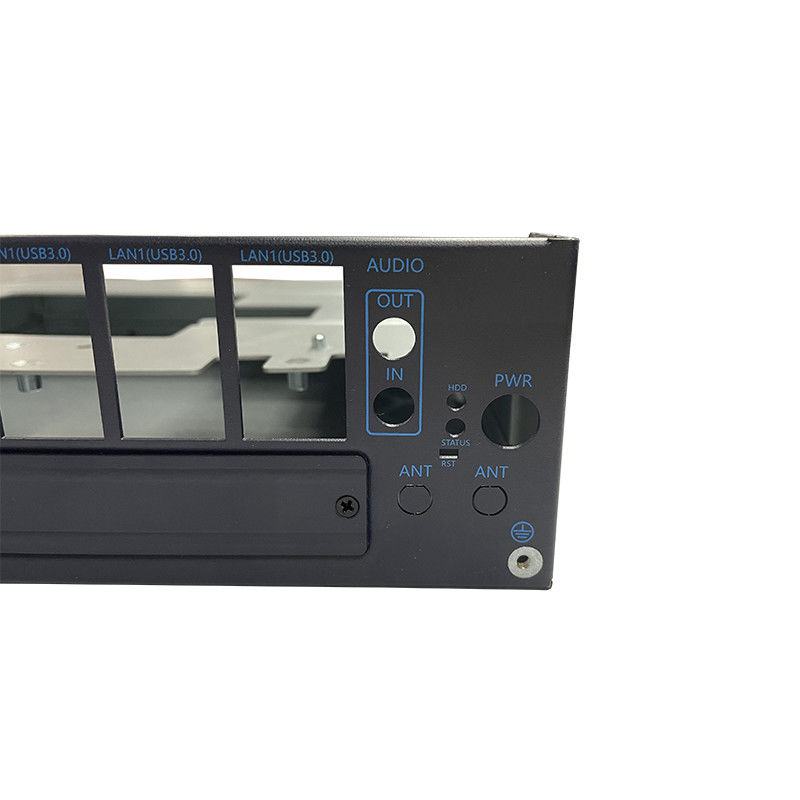 4u 6u Αλουμινίου Rack Mount περιβλήματα Stamping Shell Housing Box για δέκτη σήματος